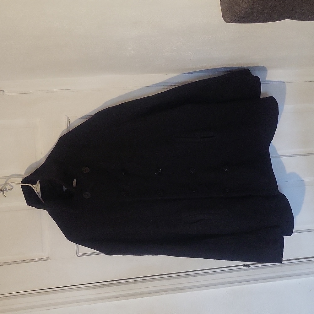 5XL Black Peacoat